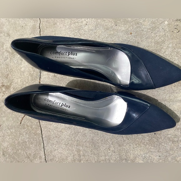 Woman's shoes-Sz 7.5  Excellent Condition Comfort Plus By Predictions High Heal - Picture 12 of 13